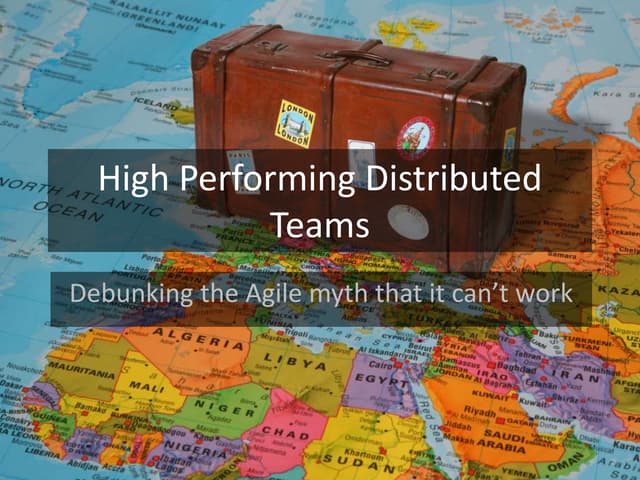 High performing-distributed-teams