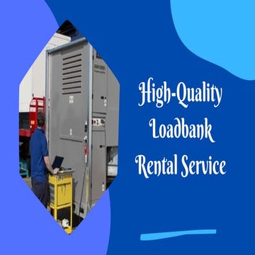 High-Quality Loadbank Rental Service | PDF