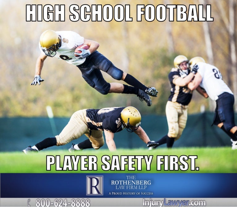 High School Football Safety Meme