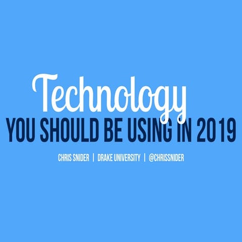 New Technology for High School Journalism