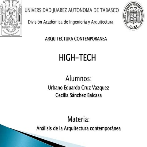 Arquitectura: High tech 