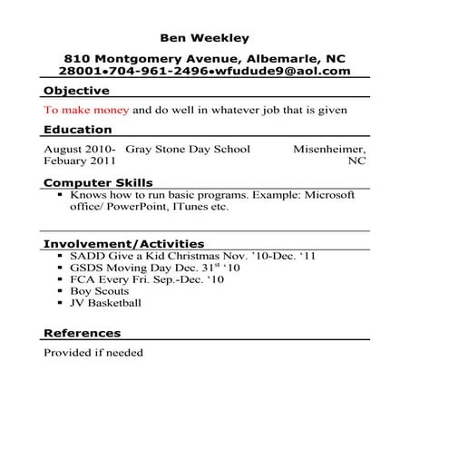 High%20 school%20resume[1] | DOCX