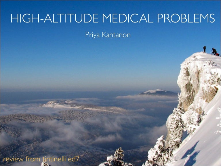 High altitude sickness - sratball
