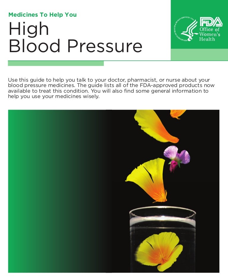 Global Medical Cures™ High Blood Pressure Medicines (Revised May 2…