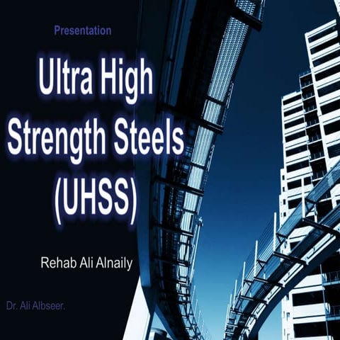 High Carbon Steels.pptx | Performance Cars | Auto Type