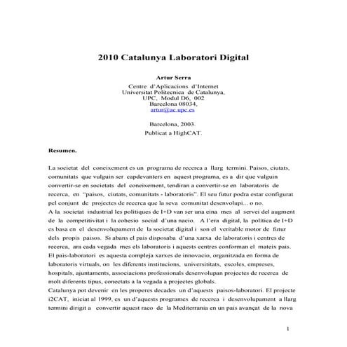 2010 Catalunya Laboratori Digital