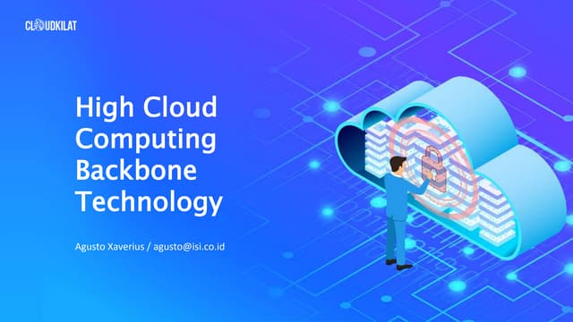 High Cloud Computing Backbone Technology.pptx