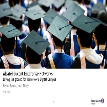 Connecting the Digital Campus - Building Tomorrow's Universities