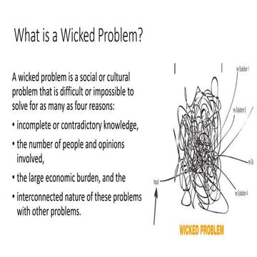 Higher education  wicked problem  