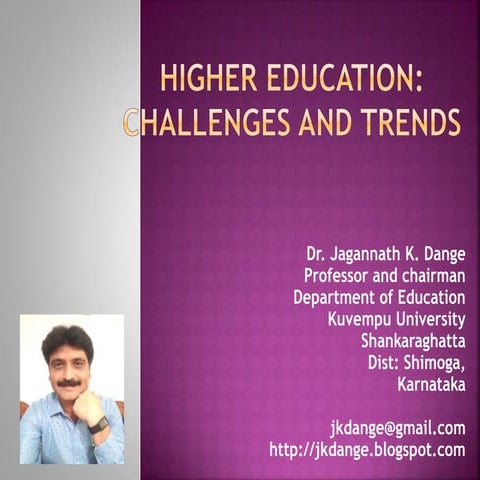 Higher Education; Challenges and Trends.pptx