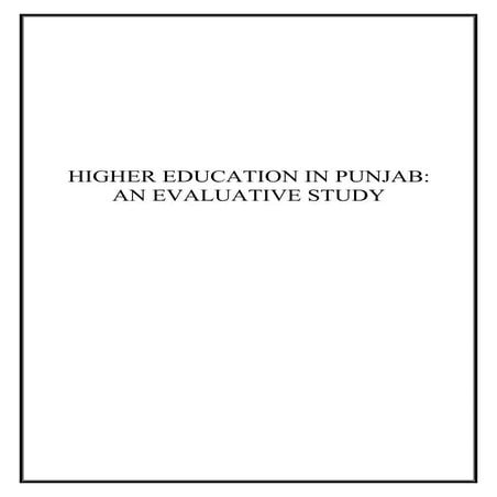 Higher Education in Punjab [www.writekraft.com]