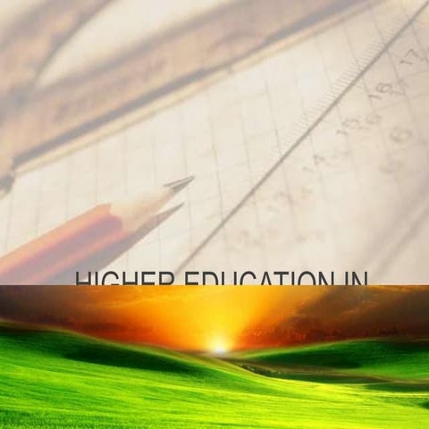 Higher eductaion   india