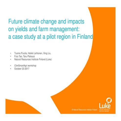 Climate resilient crop cultivars in the view point of physiology and ...