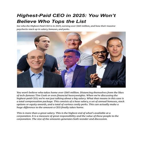 Highest-Paid CEO in 2025_ You Won’t Believe Who Tops the List.pdf