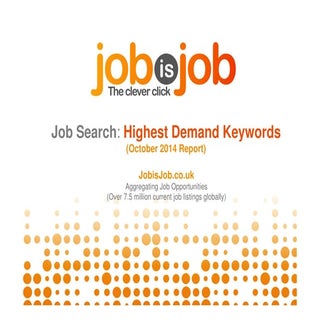 Job Search: Highest Demand Keywords...