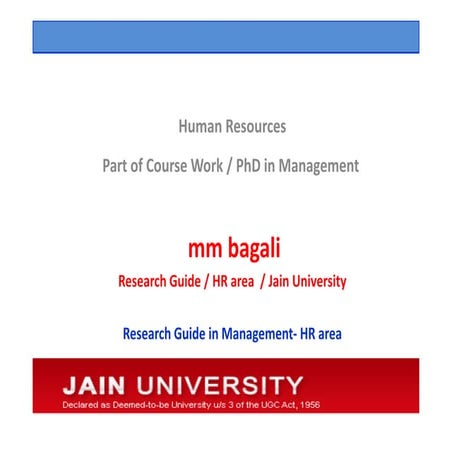 MMBagali, PhD, Motivation, High Fliers And Retention [Compatibility Mode]