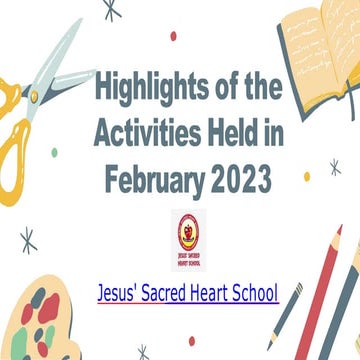 Highlights of different activities and annual function | PDF