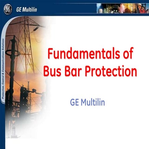 High_Low_Impedance_BusBar_Protection.ppt
