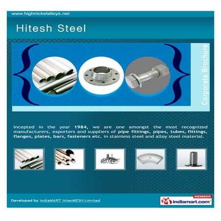 Hitesh Steel, Mumbai, Pipe Fittings