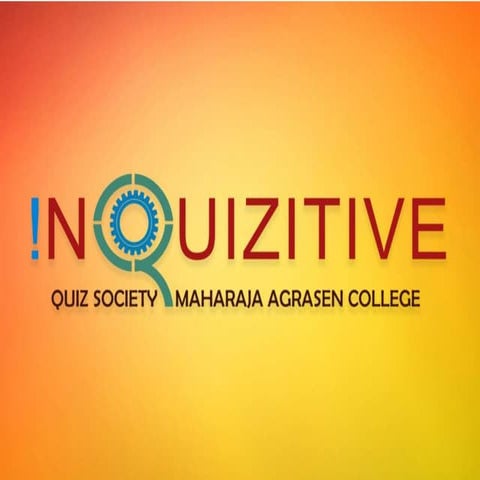 (Prelims) High on Biz - The Business Quiz by Inquizitive - Maharaja Agrasen C...