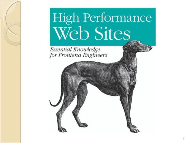 High performance Web Sites