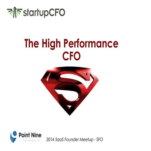 The High Performance CFO - everything you need to know