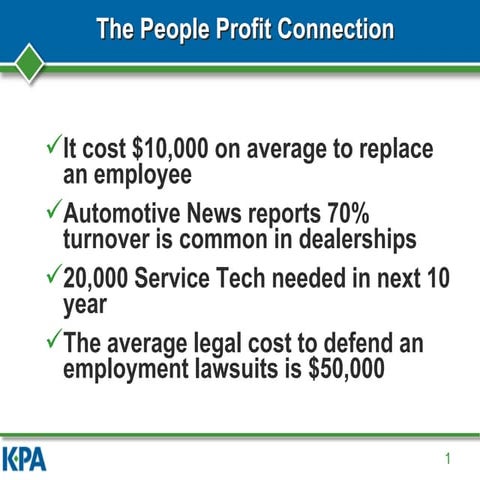 High Performance HR - Maximize People for Profits - ADOMA July 2016