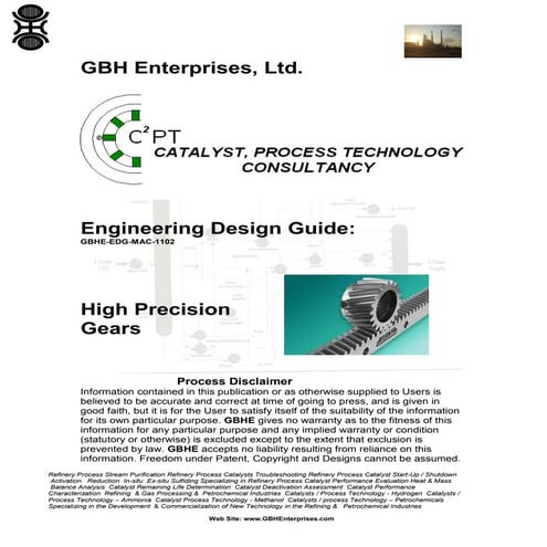 High Precision Gears