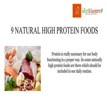 High protein diet
