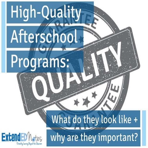 High quality afterschool_programs