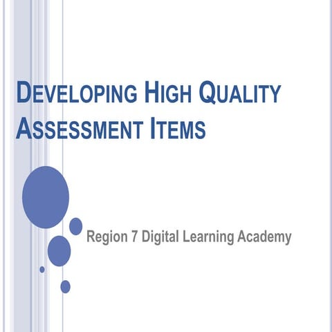 Assessment Items