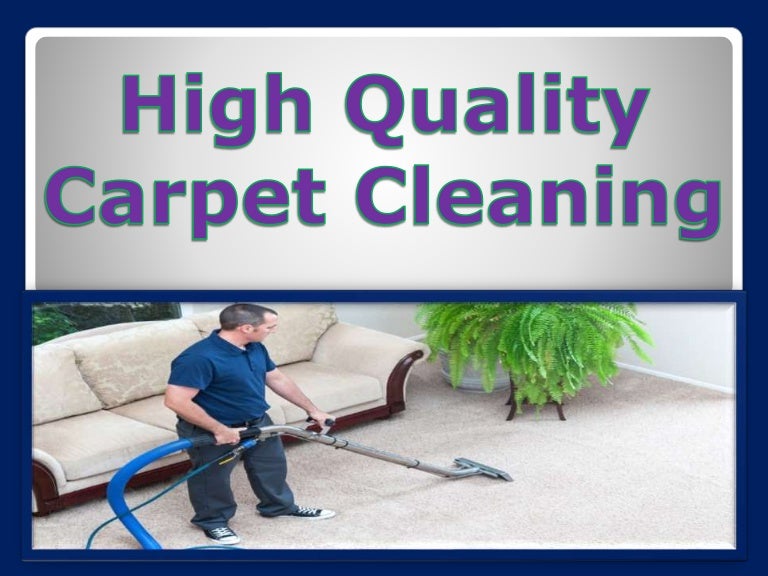 High quality carpet cleaning