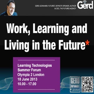 Work learning living in future Gerd...