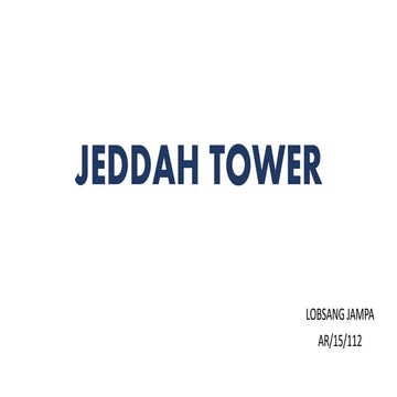 High rise building | PPTX