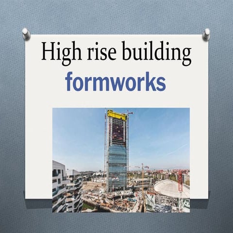 High rise building form work building construction