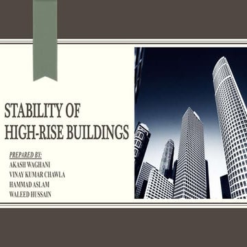 Stability of High-Rise Buildings