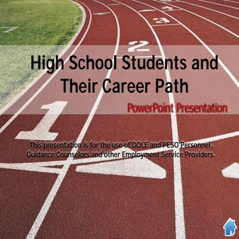 High school career guide presentation