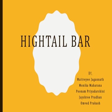 Hightail bar