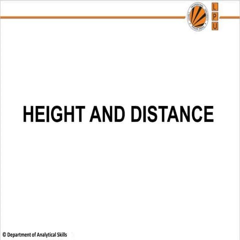Hight and distance.ppt