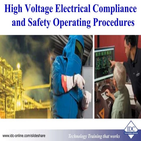 High Voltage Electrical Compliance and Safety Operating Procedures