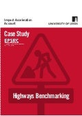 Highways Benchmarking - Accelerating Impact