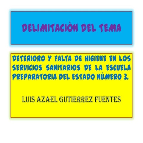 Higiene de los servicios sanitarios | PPTX