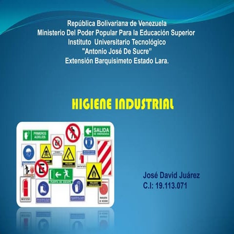 Higiene industrial