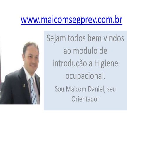 Higiene ocupacional para iniciantes