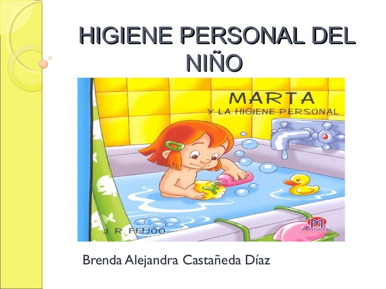 frases sobre el cuidado personal para niños
