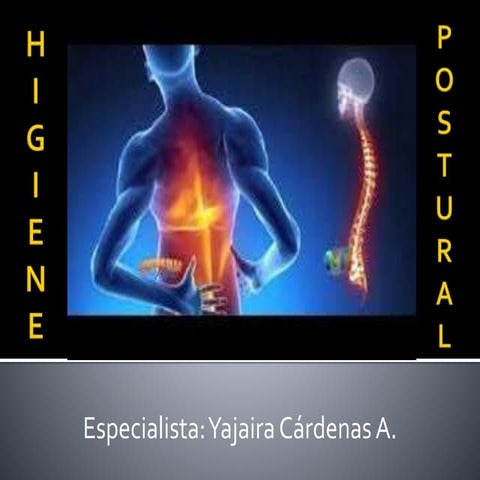 HIGIENE POSTURAL