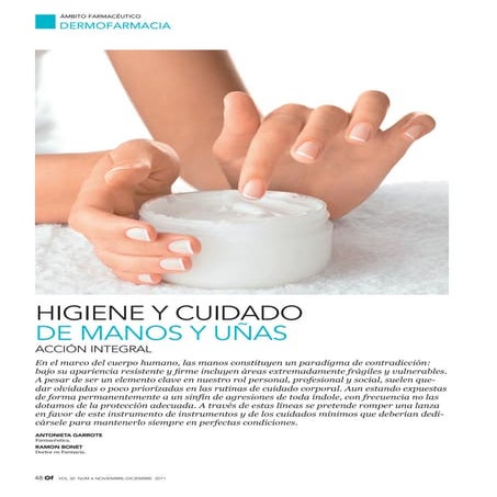 Higiene y Cuidado de Uñas