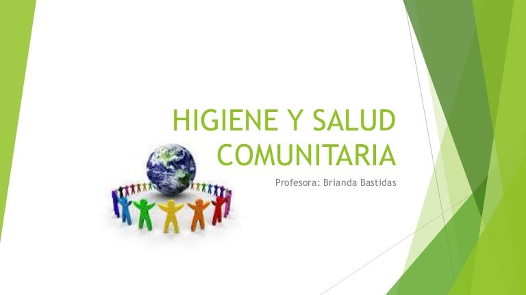 Libro De Higiene Y Salud Comunitaria Tercer Semestre