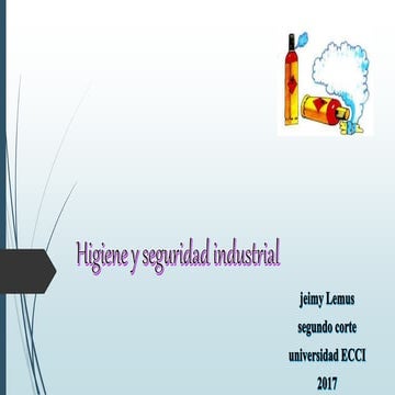Higiene y seguridad industrial