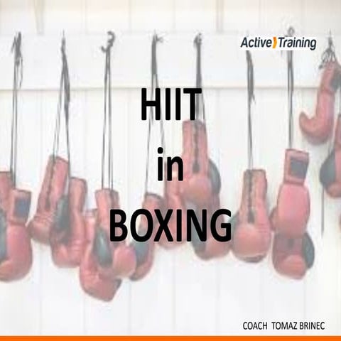 Hiit presentation part 2 (boxing)